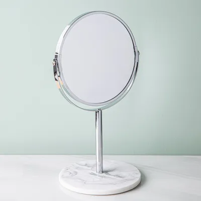 Upper Canada Danielle Pencil '5x' Vanity Mirror (Marble)