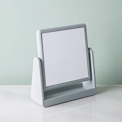 Upper Canada Danielle Soft Touch '1x/7x' Vanity Mirror w/ Tray (Grey)
