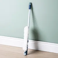 Casabella Eco-Friendly Multi-Angle Microfiber Duster (White/Grey)