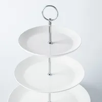 KSP Circo 3-Tier Serving Platter (White)