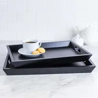 KSP Tablet Serving Tray - Set of 2 (Black)
