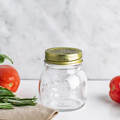 Bormioli Rocco Quattro Stagioni 150ml Glass Storage Jar with Twist Lid