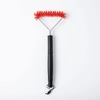 Better BBQ Grill Nylon Brush 15" (Black/Red)