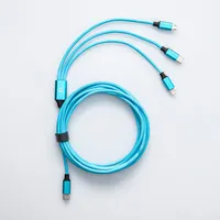 Connect Heavy Duty 'Usb-C To 3-In-1' Charge & Sync Cable (Rainbow)
