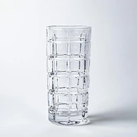 Godinger Radius Crystal-Cut Hi-Ball Glass - Set of 4 (13oz.)