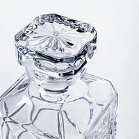 Godinger Radius Crystal-Cut Whiskey Decanter (28oz,)