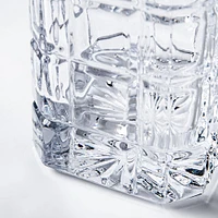 Godinger Radius Crystal-Cut Whiskey Decanter (28oz,)