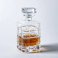 Godinger Radius Crystal-Cut Whiskey Decanter (28oz,)