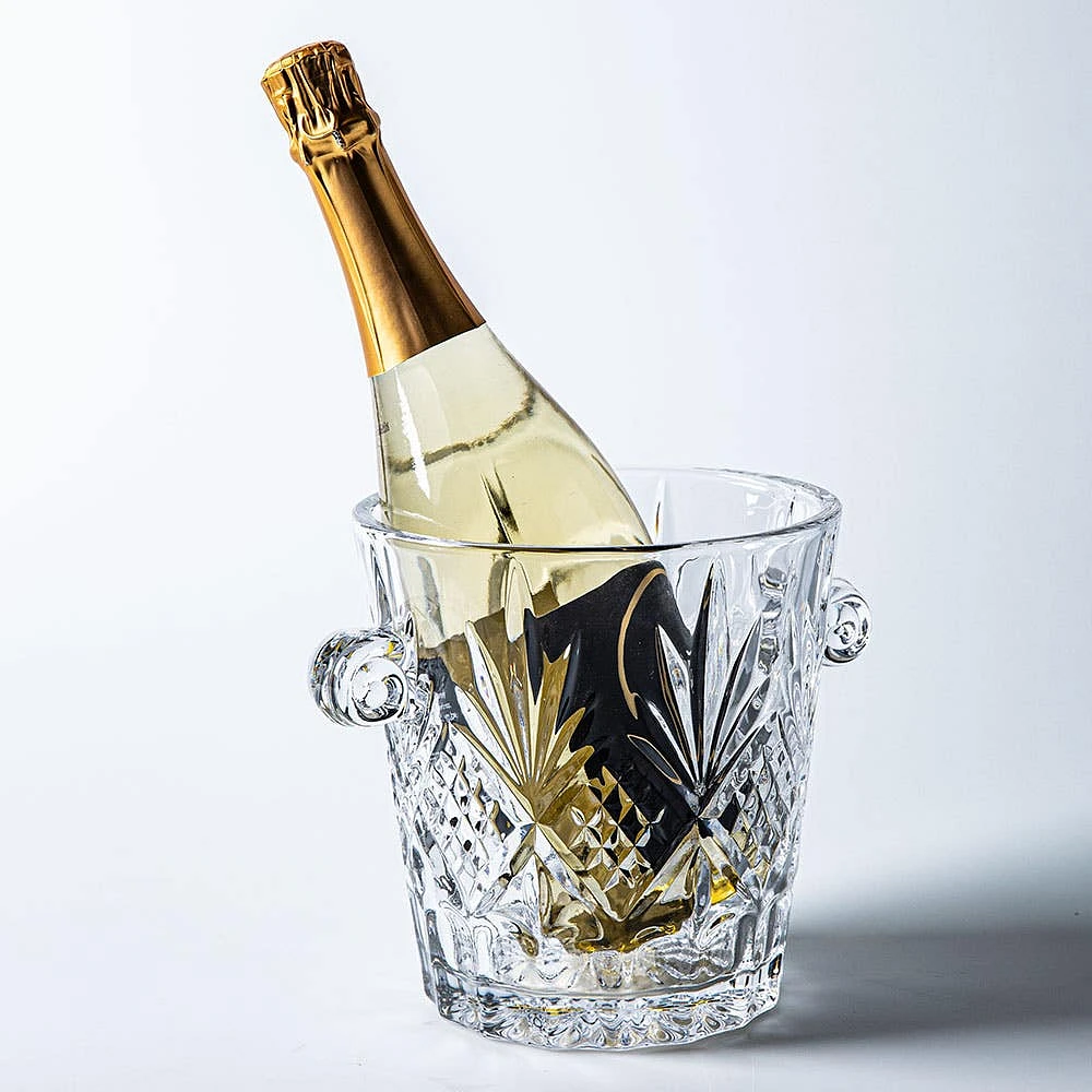 Godinger Dublin Crystal-Cut Ice Bucket (2L)