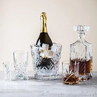 Godinger Dublin Crystal-Cut Whiskey Decanter Combo - Set of 5
