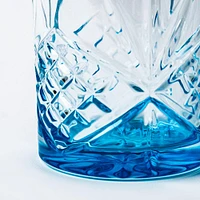 Godinger Dublin Crystal-Cut D.O.F. Glass - Set of 4 (Rainbow)