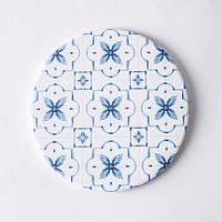 KSP Ceramica 'Positano' Printed Ceramic Trivet 20cm (Blue/White)