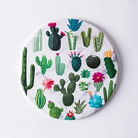 KSP Ceramica 'Cactus' Printed Ceramic Trivet 20cm (Multi Colour)