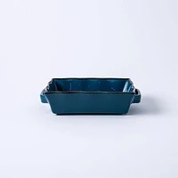 KSP Tuscana Fluted Bakeware Rect. Sml 20.5 x 16 x 6cm (Peacock)