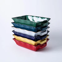 KSP Tuscana Fluted Bakeware Rect. Med 29x21x7cm (Peacock)