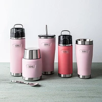 Thermos Icon Series Double Wall Tumbler with Straw (Sunset Pink)