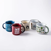 KSP Camper 'Bicycle' Ceramic Mug 500ml (White)