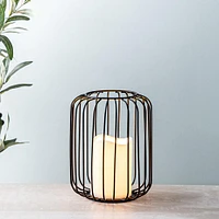 KSP Layne LED Metal Lantern 15x15x18cm (Black)