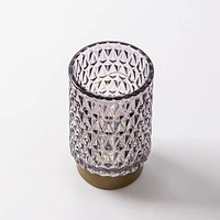 KSP Venezia Glass Shade with LED 8.5x8.5x13cm (Grey)