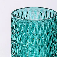 KSP Venezia Glass Shade with LED 8.5x8.5x13cm (Aqua)