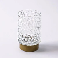 KSP Venezia Glass Shade with LED 8.5x8.5x13cm (Clear)