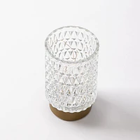 KSP Venezia Glass Shade with LED 8.5x8.5x13cm (Clear)