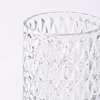 KSP Venezia Glass Shade with LED 8.5x8.5x13cm (Clear)