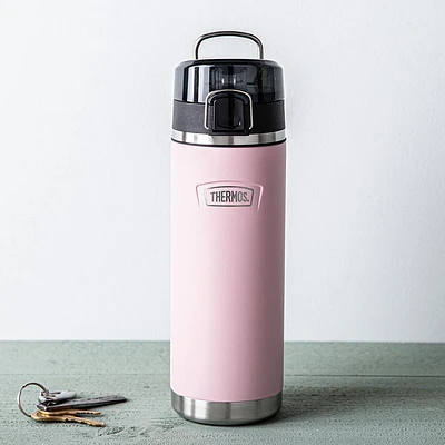 Thermos Icon Series Double Wall Bottle with Spout (Sunset Pink)