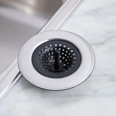 KSP Drain Silicone Sink Strainer (Stainless Steel)