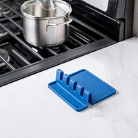 KSP Countersmart Silicone Utensil/Spoon Rest (Navy)