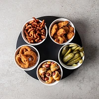 KSP Taco Porcelain Condiment Bowl - Set of 6 (White)