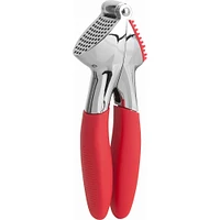 Trudeau Maison Comfort Grip 7" Garlic Press (Red)