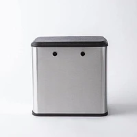KSP Zephyr 'Fingerprint-Proof' Compost Bin w/Hook (5L)
