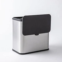 KSP Zephyr 'Fingerprint-Proof' Compost Bin w/Hook (5L)