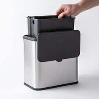 KSP Zephyr 'Fingerprint-Proof' Compost Bin w/Hook (5L)