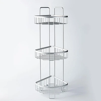 KSP Aquastor Rust-Free Wire Stand 3-Tier Corner (Aluminum)