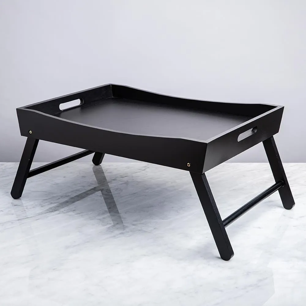 KSP Swoop Folding Bed Tray (Black)