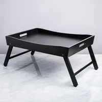 KSP Swoop Folding Bed Tray (Black)
