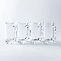 KSP Brewer's Choice Glass Beer Mug - Set of 4 (16oz.)
