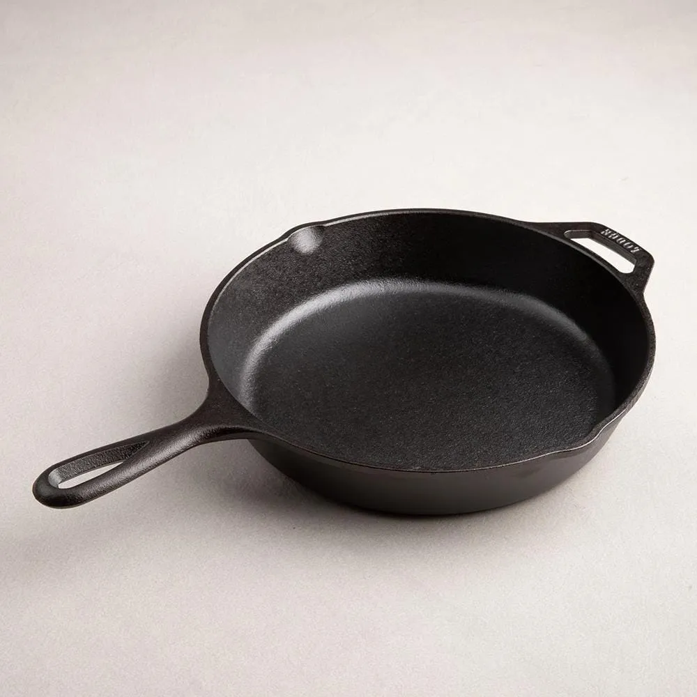 Lodge Logic Frypan with Helper Handle (Black)