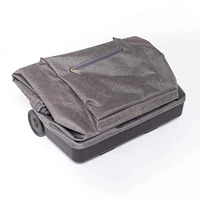 KSP Stuff Foldable Shopping Trolley (Light Grey)