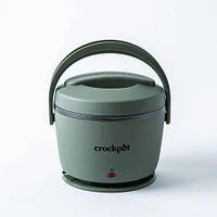 Crock Pot Mini Crock Portable Lunch Carrier-Warmer (Moonshine Green)