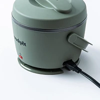 Crock Pot Mini Crock Portable Lunch Carrier-Warmer (Moonshine Green)