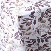 Easycare Printed 'Serenity' Polyester Tablecloth 58x78"
