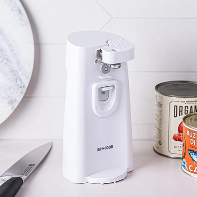 Art+Cook Easy Open 3-In-1 Electric Can Opener