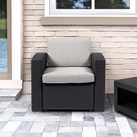 KSP Miami Square Table (Brown/Grey)