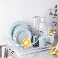 KSP Avanti Dish Rack with Tray 2-Tier (Aluminum)