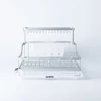 KSP Avanti Dish Rack with Tray 2-Tier (Aluminum)