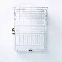 KSP Avanti Dish Rack with Tray 2-Tier (Aluminum)