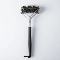 Epicure BBQ Brush (Black/Stainless Steel)